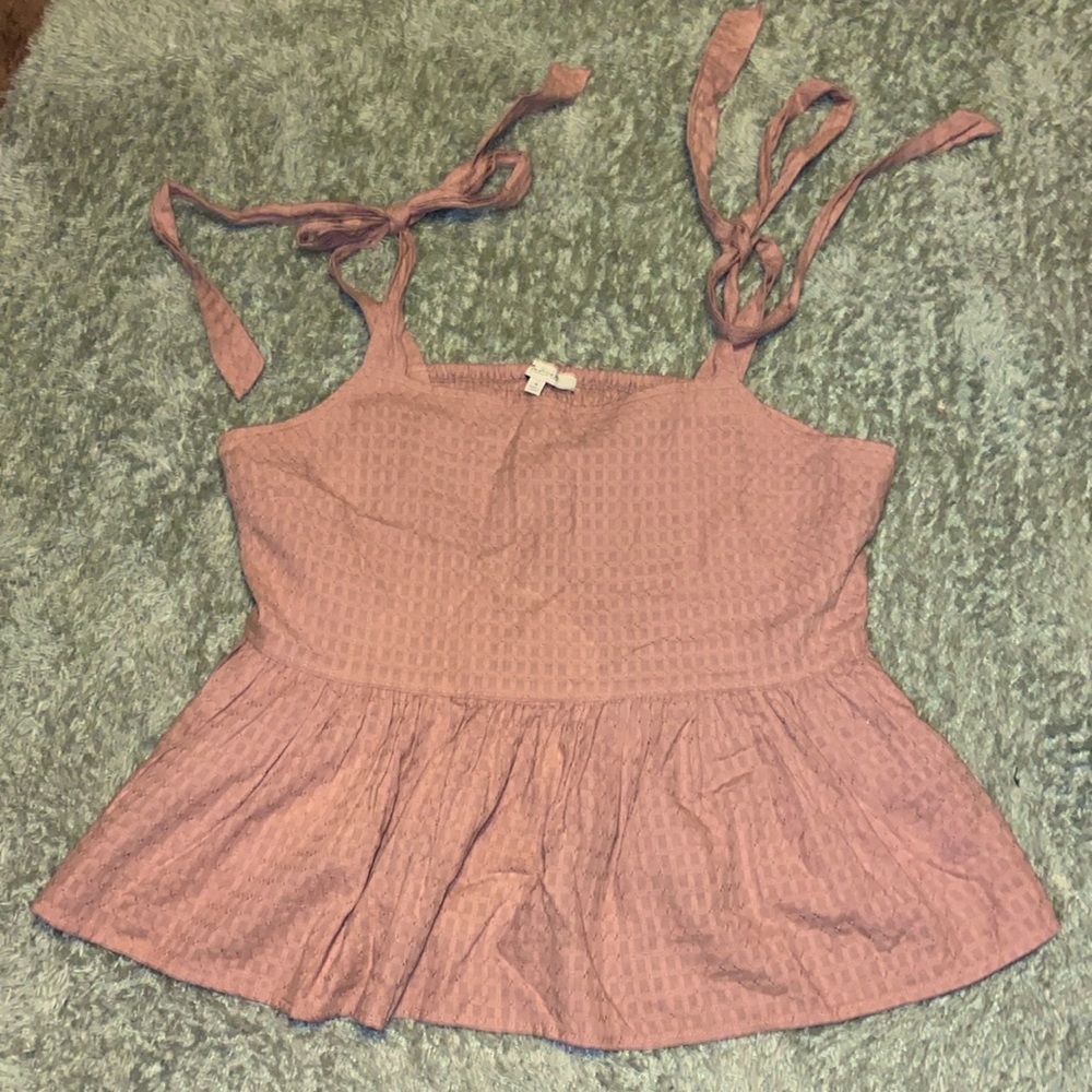 Madewell Mauve Tank Top